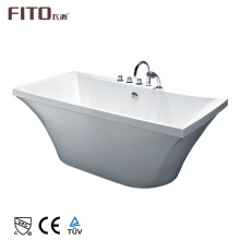 Custom Logo FITO New Promotion Freestanding Indoor Bathroom Square Bathtub